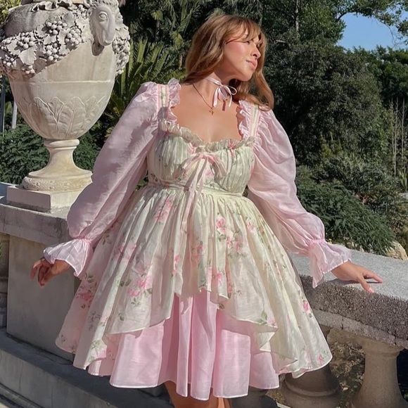 Selkie Dresses & Skirts - NWT Selkie The Summer Home Baby Soft Party Ever After Dress Fairy Milkmaid XS